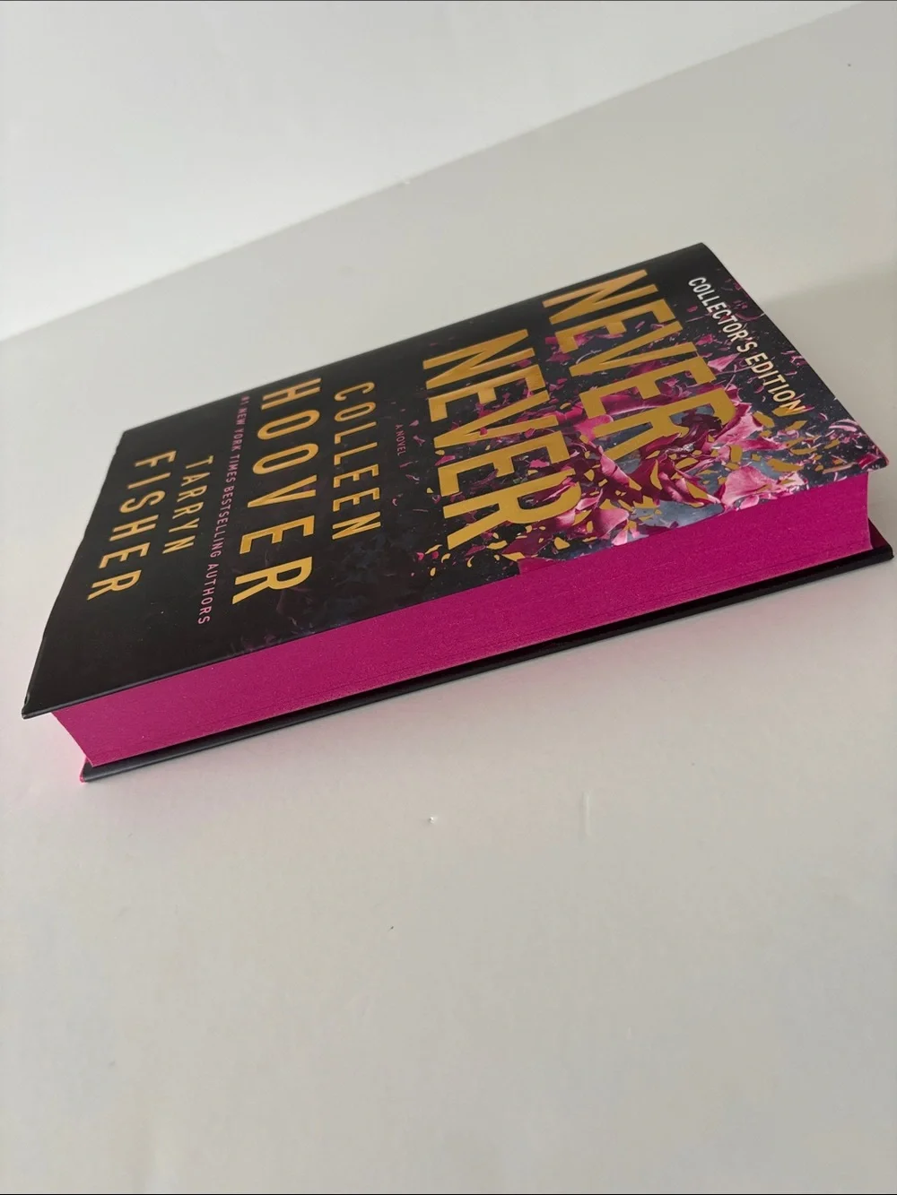Collectors's Edition Hard Cover Never Never by Colleen Hoover & Tarryn Fisher